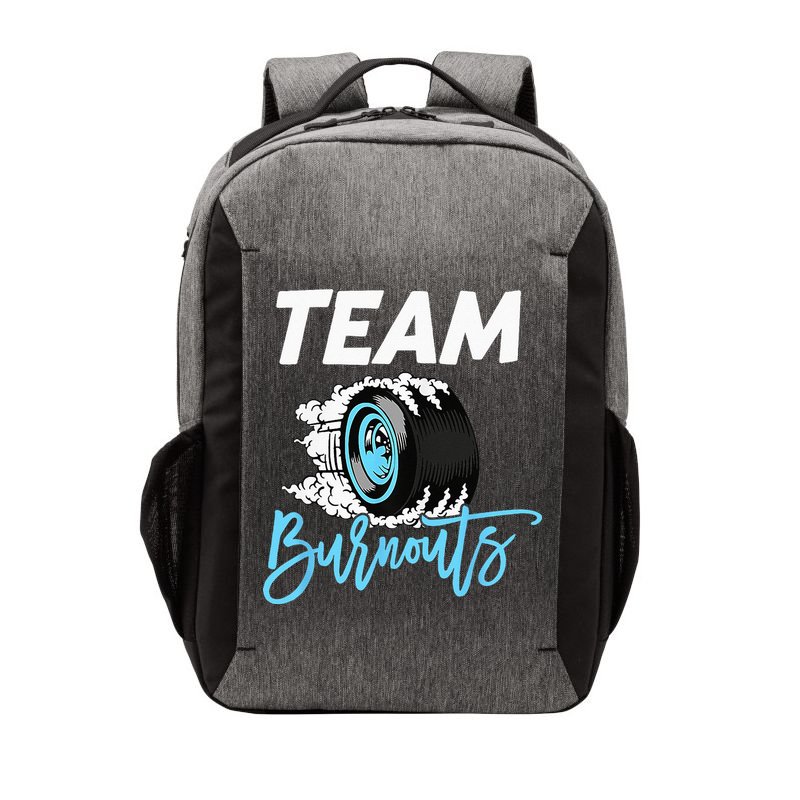 Burnouts Or Bows Team Boy Team Girl Gender Reveal Vector Backpack