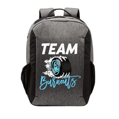 Burnouts Or Bows Team Boy Team Girl Gender Reveal Vector Backpack