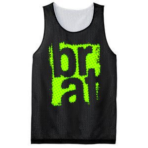 Brat Oversized Mesh Reversible Basketball Jersey Tank