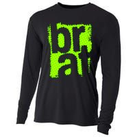 Brat Oversized Cooling Performance Long Sleeve Crew