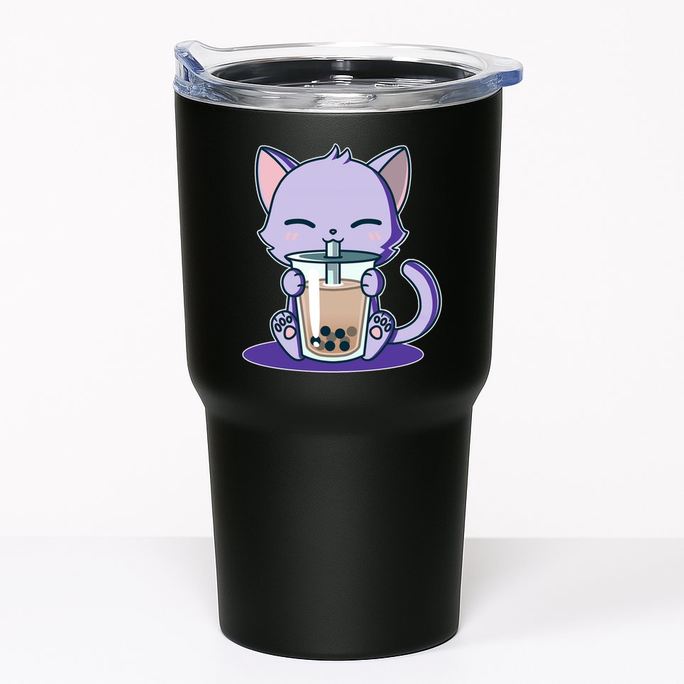 Boba Kitty Tumbler