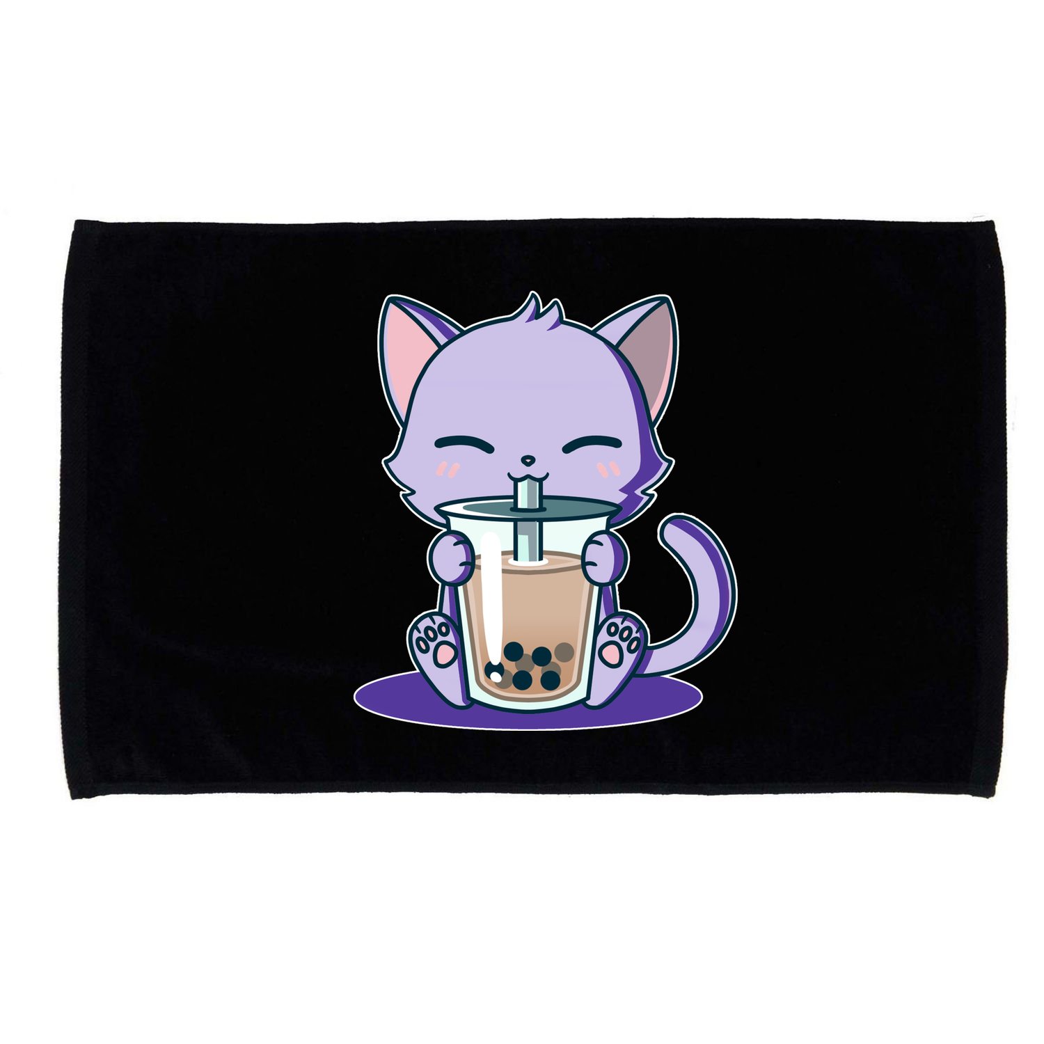 Boba Kitty Microfiber Hand Towel