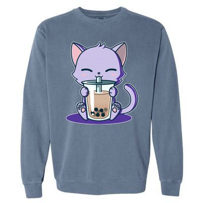 Boba Kitty Garment-Dyed Sweatshirt