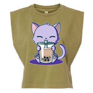 Boba Kitty Garment-Dyed Women's Muscle Tee