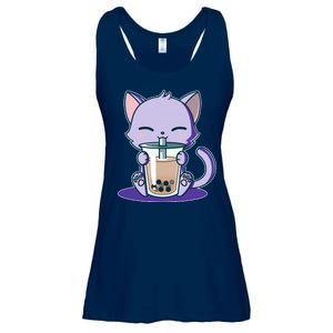 Boba Kitty Ladies Essential Flowy Tank