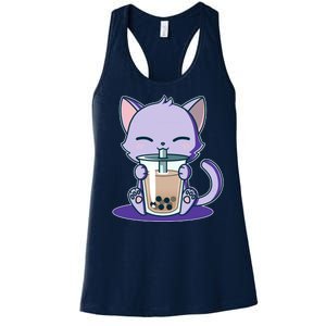 Boba Kitty Women's Racerback Tank