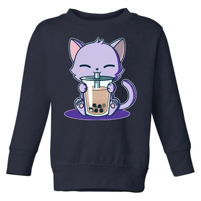 Boba Kitty Toddler Sweatshirt