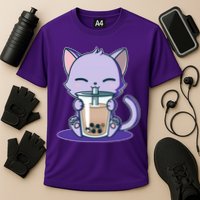 Boba Kitty Cooling Performance Crew T-Shirt