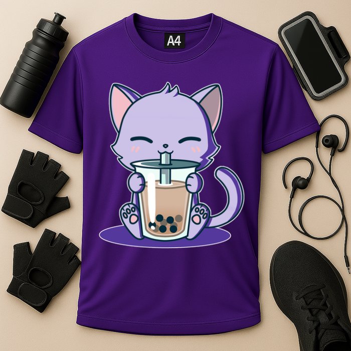 Boba Kitty Cooling Performance Crew T-Shirt
