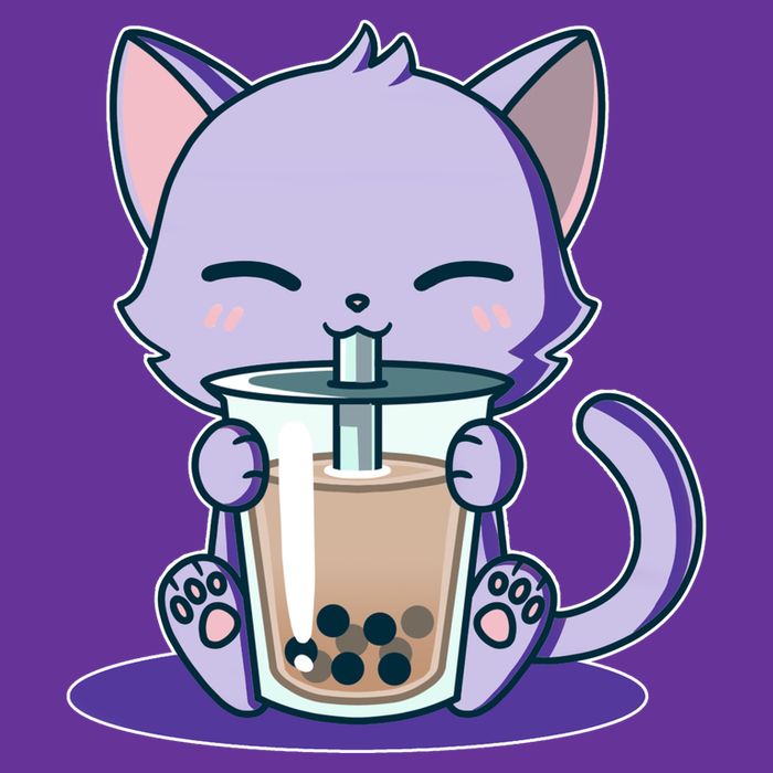 Boba Kitty Cooling Performance Crew T-Shirt