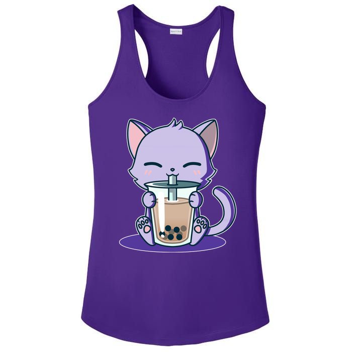 Boba Kitty Ladies PosiCharge Competitor Racerback Tank