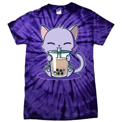 Boba Kitty Tie-Dye T-Shirt