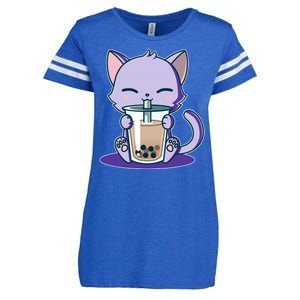 Boba Kitty Enza Ladies Jersey Football T-Shirt