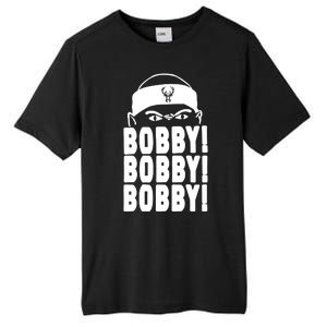 Bobby Bobby Bobby Milwaukee Basketball Tall Fusion ChromaSoft Performance T-Shirt