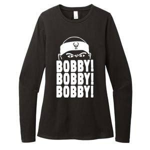 Bobby Bobby Bobby Milwaukee Basketball Womens CVC Long Sleeve Shirt