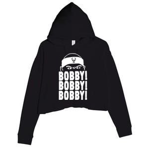 Bobby Bobby Bobby Milwaukee Basketball Crop Fleece Hoodie