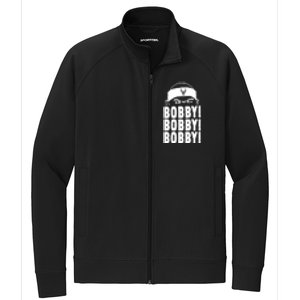 Bobby Bobby Bobby Milwaukee Basketball Stretch Full-Zip Cadet Jacket