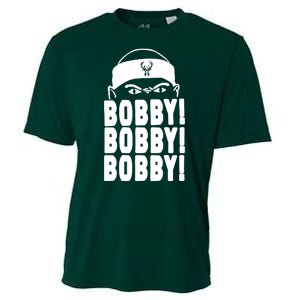 Bobby Bobby Bobby Milwaukee Basketball Cooling Performance Crew T-Shirt