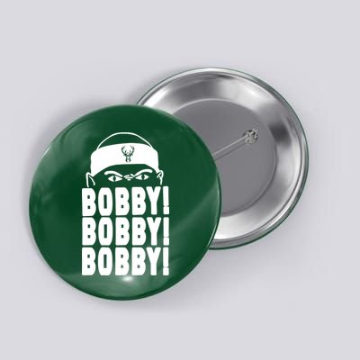 Bobby Bobby Bobby Milwaukee Basketball Button
