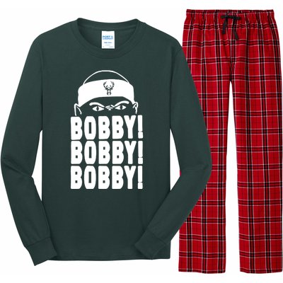 Bobby Bobby Bobby Milwaukee Basketball Long Sleeve Pajama Set