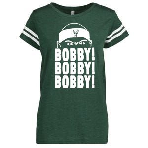 Bobby Bobby Bobby Milwaukee Basketball Enza Ladies Jersey Football T-Shirt