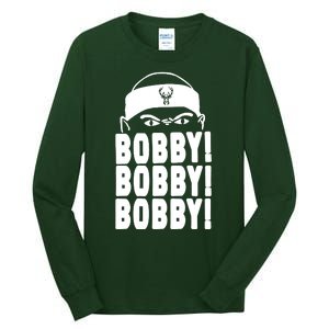 Bobby Bobby Bobby Milwaukee Basketball Tall Long Sleeve T-Shirt