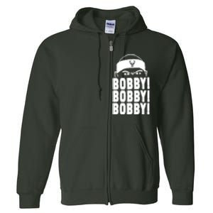 Bobby Bobby Bobby Milwaukee Basketball Full Zip Hoodie