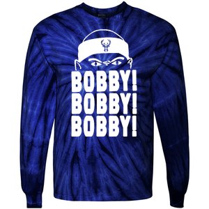 Bobby Bobby Bobby Milwaukee Basketball Tie-Dye Long Sleeve Shirt