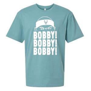 Bobby Bobby Bobby Milwaukee Basketball Sueded Cloud Jersey T-Shirt