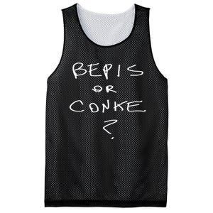 Bepis Or Conke Mesh Reversible Basketball Jersey Tank