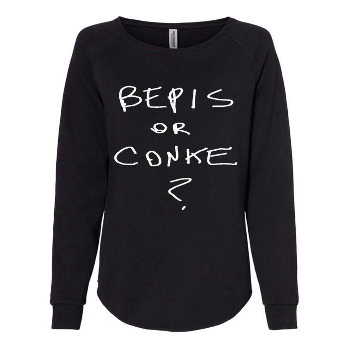 Bepis Or Conke Womens California Wash Sweatshirt