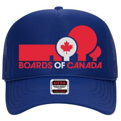 BOARDS OF CANADA High Crown Mesh Back Trucker Hat