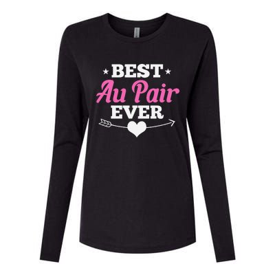 Babysitter Outfit Childcare Provider Babysitting Au Pair    Womens Cotton Relaxed Long Sleeve T-Shirt