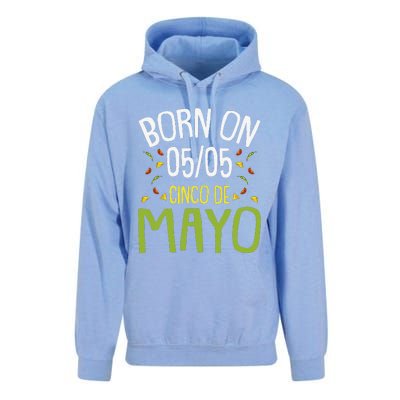 Born On Cinco De Mayo Cool Nacho Party Mexican Fiesta Unisex Surf Hoodie