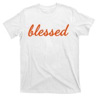 Blessed Orange Christian T-Shirt