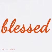 Blessed Orange Christian T-Shirt