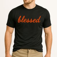 Blessed Orange Christian Cooling Performance Crew T-Shirt