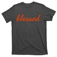 Blessed Orange Christian T-Shirt