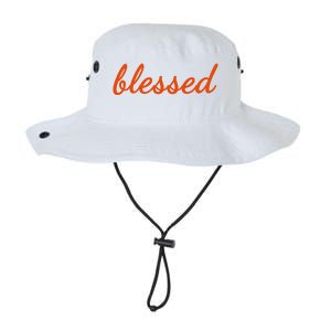 Blessed Orange Christian Legacy Cool Fit Booney Bucket Hat