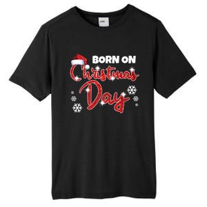 Born On Christmas Day Birthday December 25 Th Gift Tall Fusion ChromaSoft Performance T-Shirt