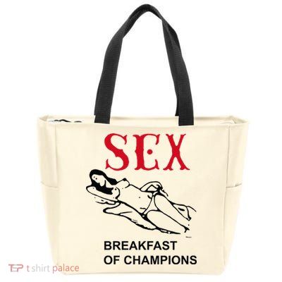 Breakfast Of Champions Zip Tote Bag