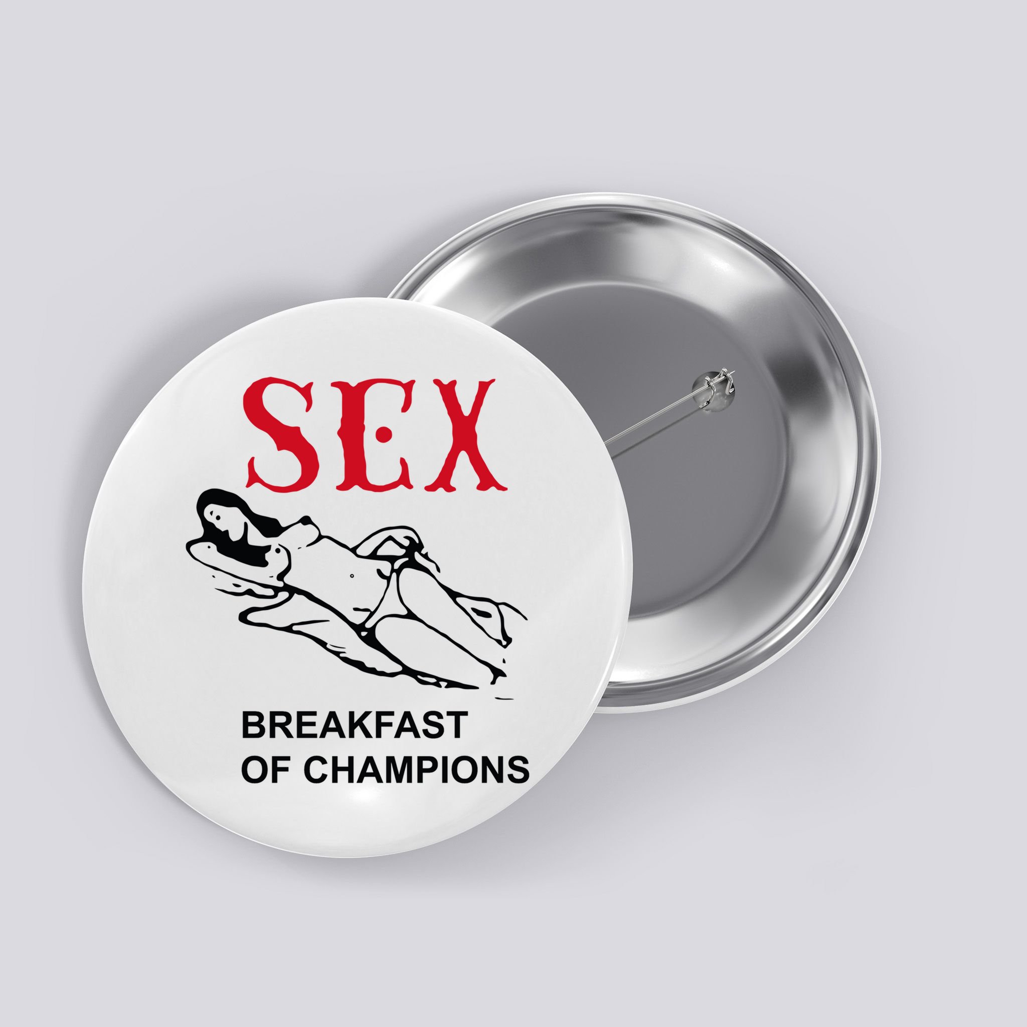 Breakfast Of Champions Button