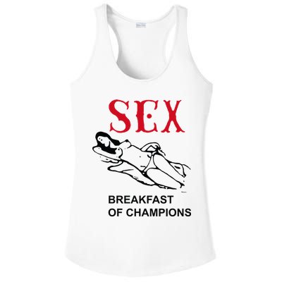 Breakfast Of Champions Ladies PosiCharge Competitor Racerback Tank