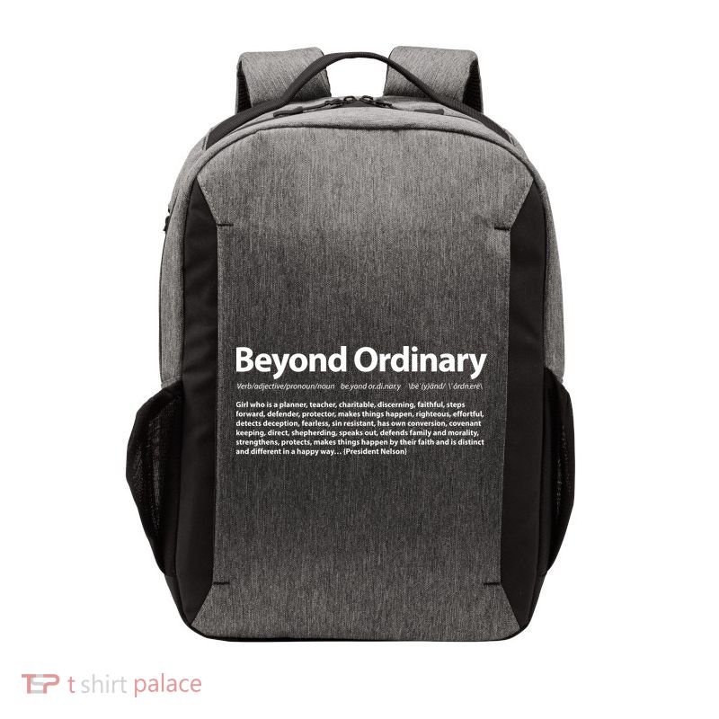 Beyond Ordinary Definition Vector Backpack