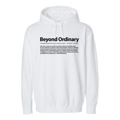 Beyond Ordinary Definition Garment-Dyed Fleece Hoodie