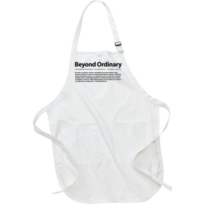 Beyond Ordinary Definition Full-Length Apron With Pockets