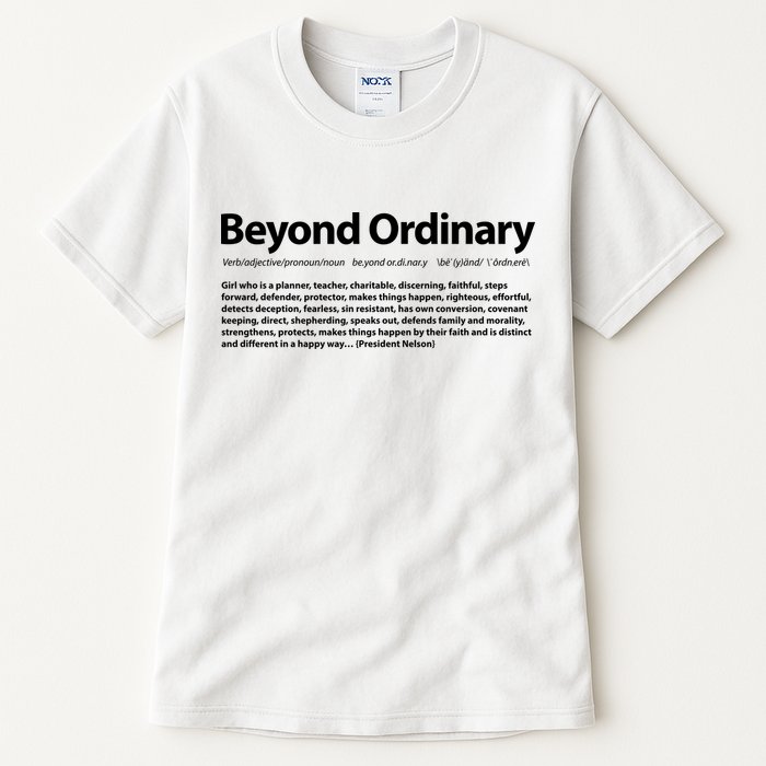 Beyond Ordinary Definition Tall T-Shirt