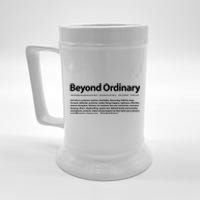 Beyond Ordinary Definition Beer Stein