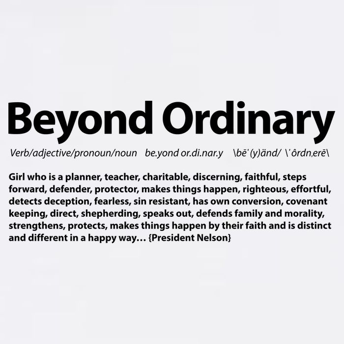 Beyond Ordinary Definition Button