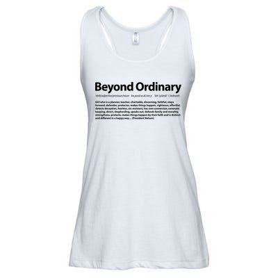 Beyond Ordinary Definition Ladies Essential Flowy Tank
